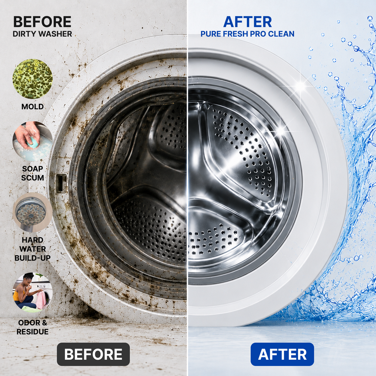 Washing Machine Cleaner Tablets