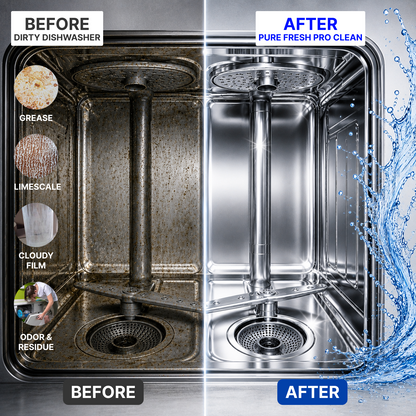 Pure Fresh Pro Dishwasher Cleaning Tablets