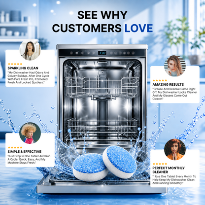 Pure Fresh Pro Dishwasher Cleaning Tablets
